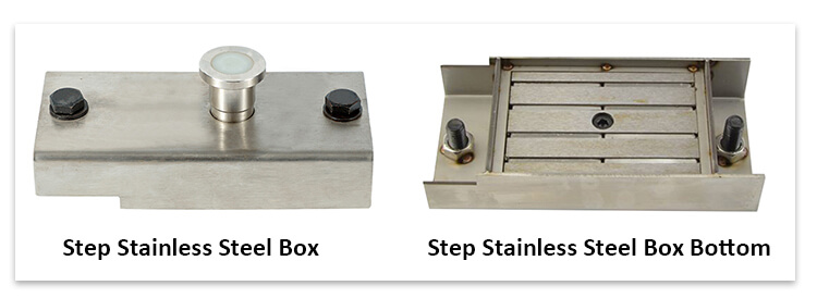 magnetic shuttering step stainless steel box