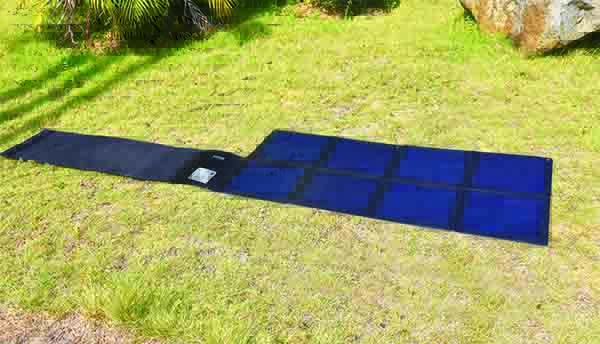 100W Flodable SUNPOWER Solar Charger-Solar Blanket 2FFM117B-NEWLIGHT ENERGY