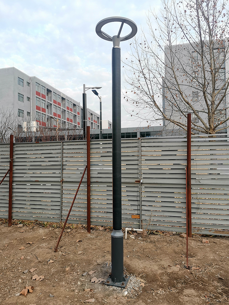 20W LED Lantern Solar Wrap Pole 2FSG049-NEWLIGHT ENERGY