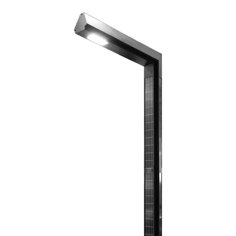 20W Solar Garden Light With Wrap Solar Panel On Pole 2FSG069-NEWLIGHT ENERGY