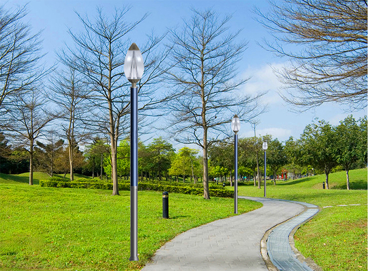 Solar Light Pole For Vertical Solar Light Garden Design 2FSG054-NEWLIGHT ENERGY Solar Light Pole For Vertical Solar Light Garden Design 2FSG054-NEWLIGHT ENERGY
