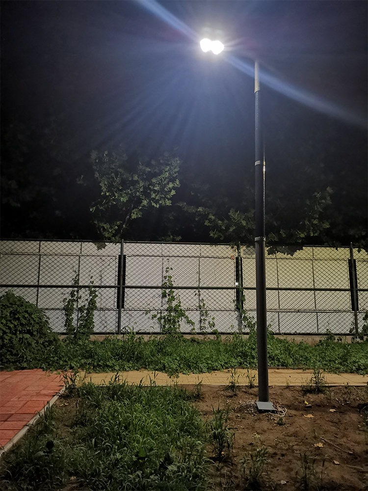LED 30-60W Solar Wrap Pole Vertical Solar System-NEWLIGHT ENERGY