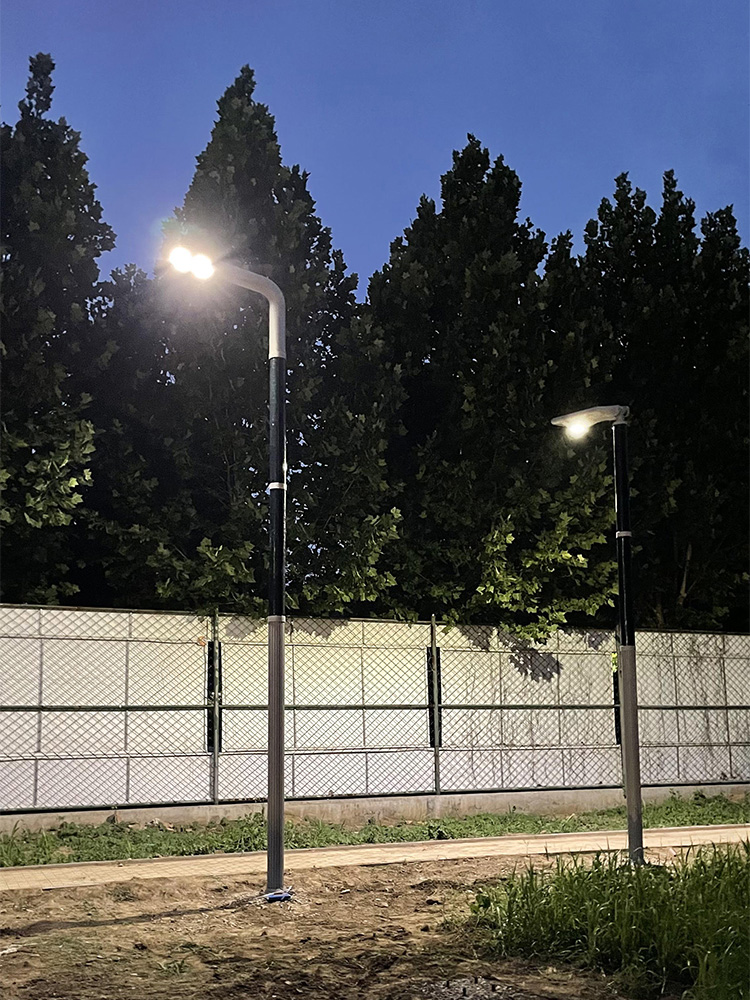 LED 30-60W Solar Wrap Pole Vertical Solar System-NEWLIGHT ENERGY