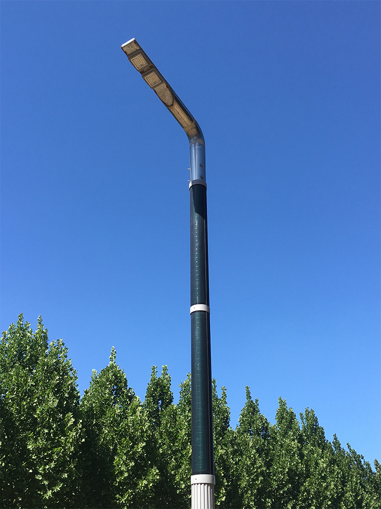 LED 30-60W Solar Wrap Pole Vertical Solar System-NEWLIGHT ENERGY