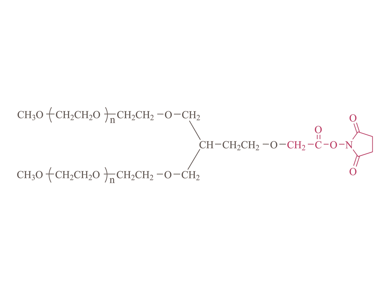 2-kol metoksipoli (etilen glikol) süksinimidil karboksimetil ester (PT02) [2-Arm PEG-SCM (PT02)]