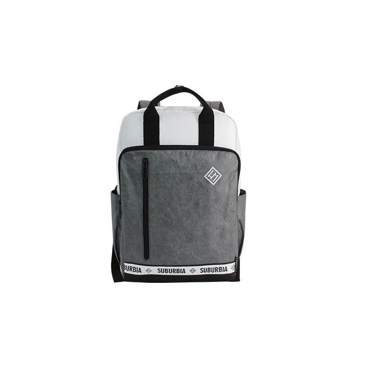 Tasarım Fonksiyonel Açık Hafif Ağırlık Yıkanabilir Kağıt Backpack 16 "Laptop Geri Dönüşümlü Çanta.