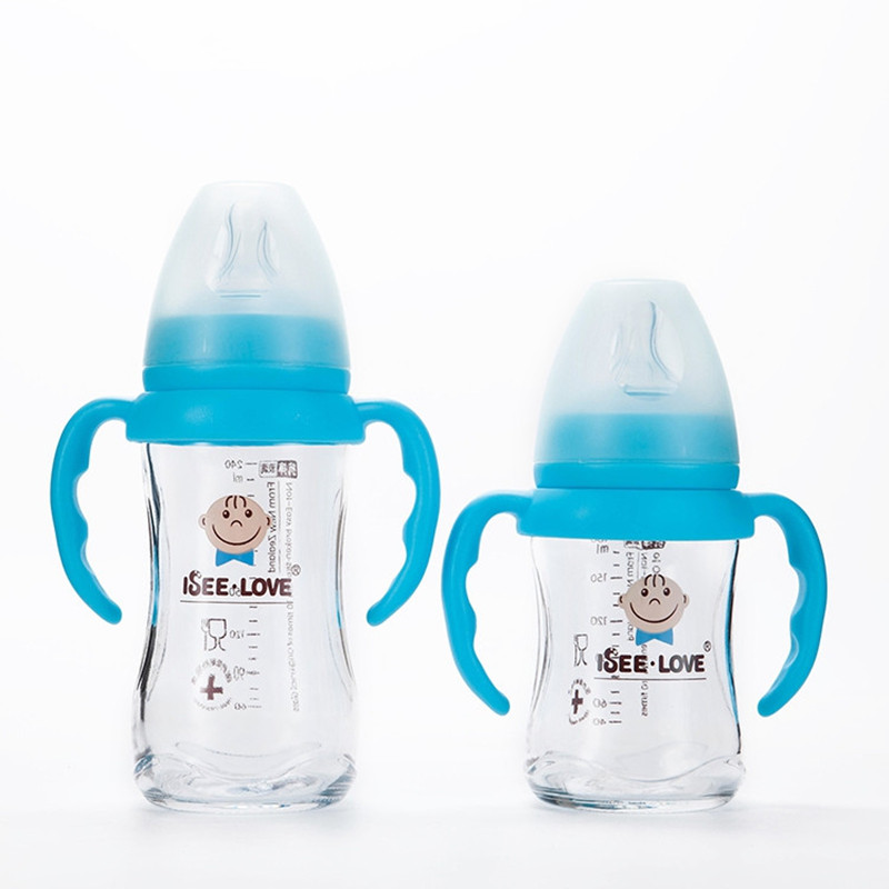 Değişken boyutu süt bebek şişe seti
