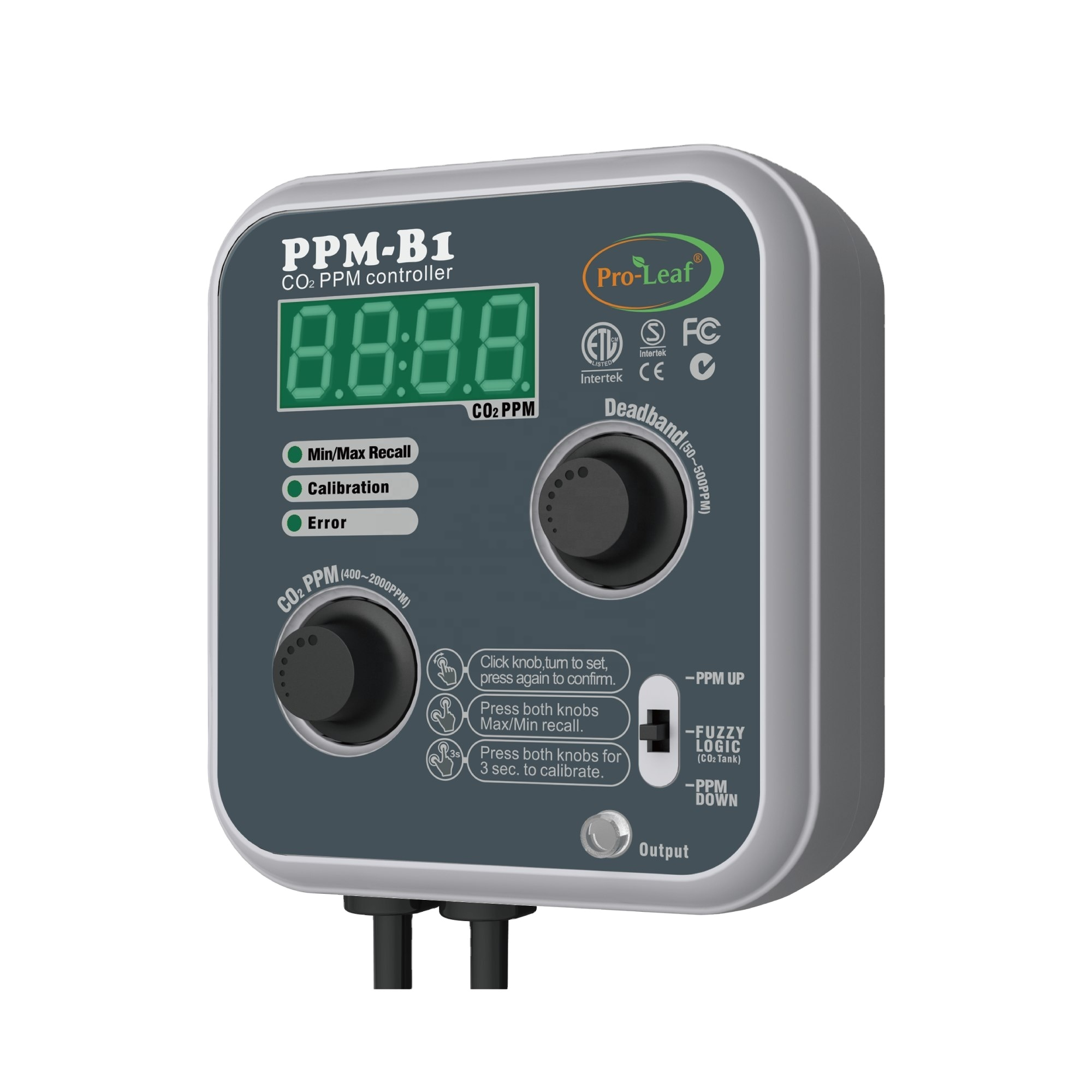 PPM-B1 üst çevre CO2 ppm kontrolörü
