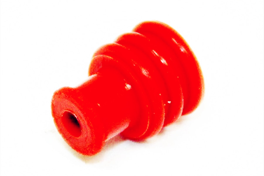 Kabloyu korumak için kırmızı silikon kauçuk contalar