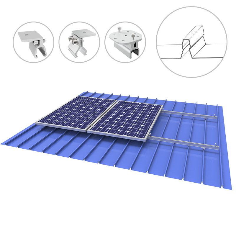 KLIP-LOK Metal Çatı Güneş Montaj Raf Sistemi