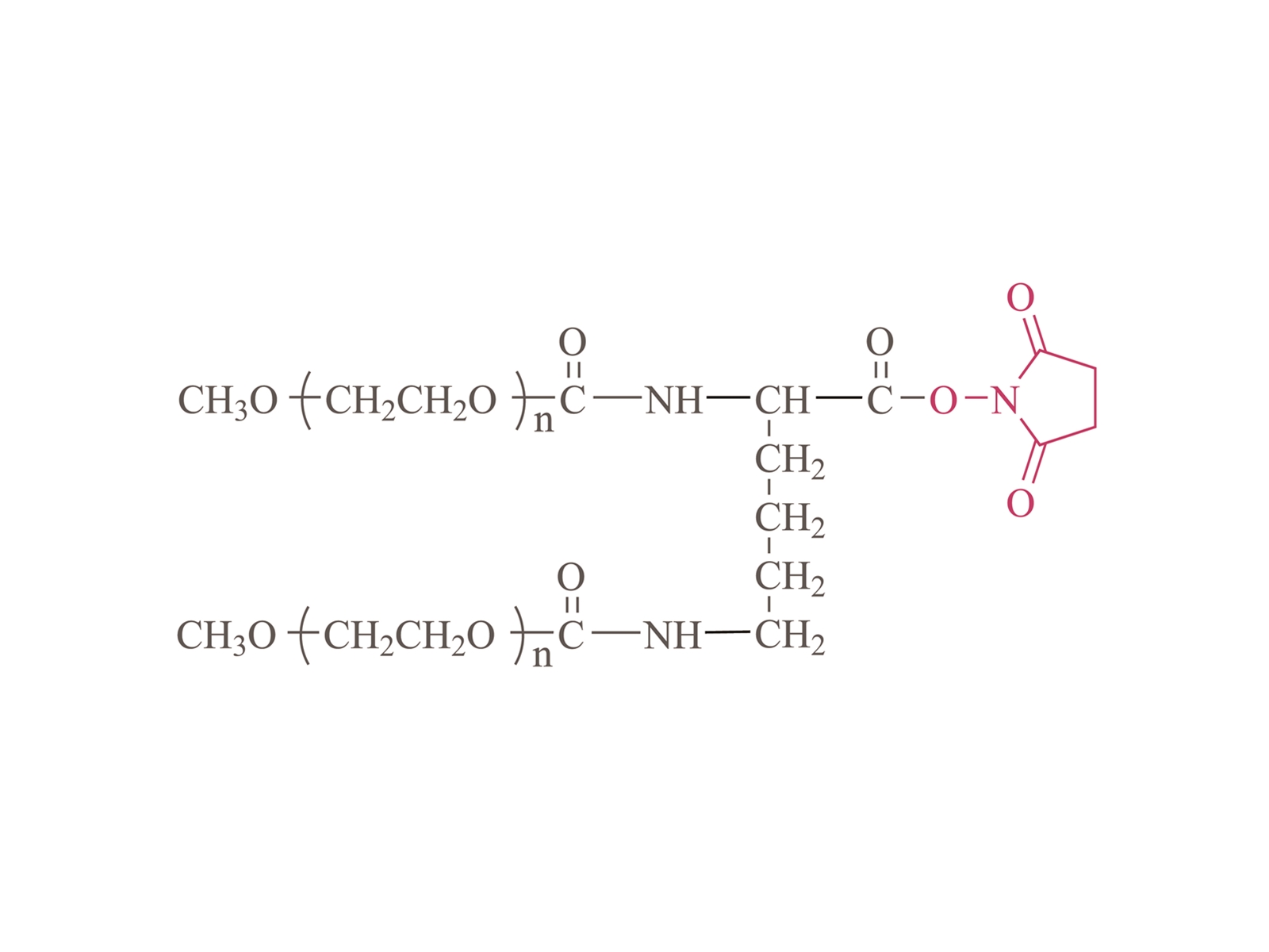 2 kol metoksipoli (etilen glikol) süksinimidil ester (lys01) [2-Arm PEG-NHS (LYS01)]