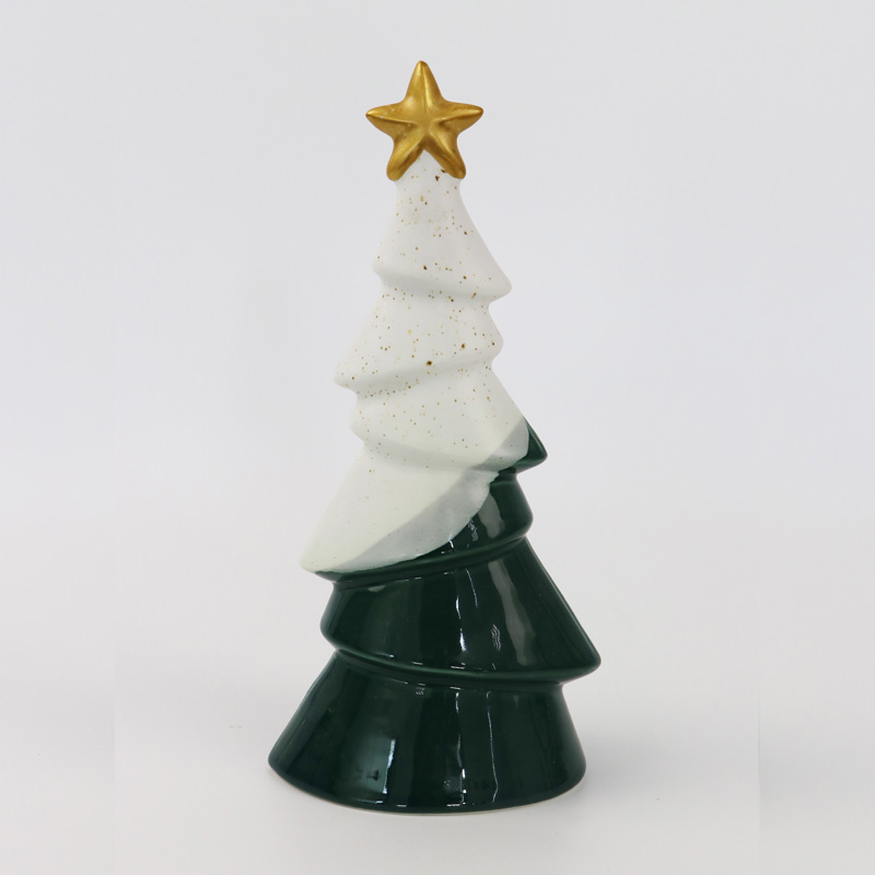 Mini küçük seramik Noel ağacı