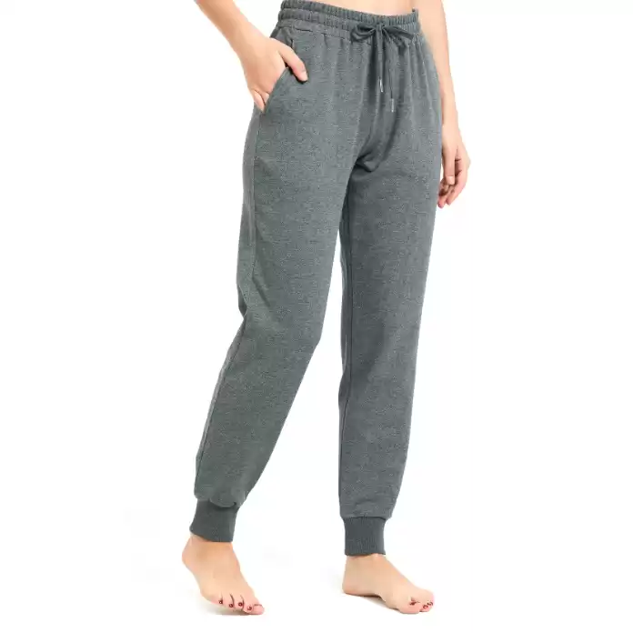 Kadın Pamuk Sweatpants Yoga Koşan Koşu Pantolon