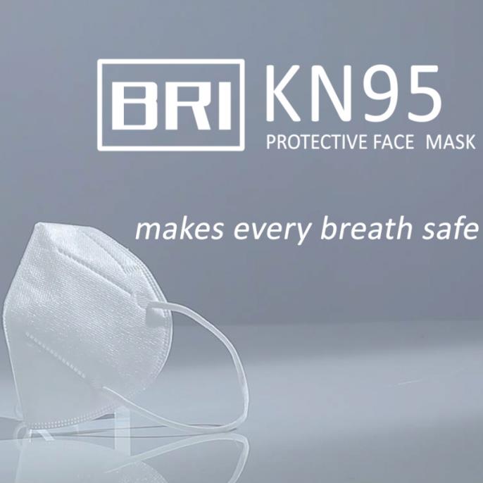 Hava kirliliği için nefes toz ağız maskesi KN95 tıbbi maske 50 paket