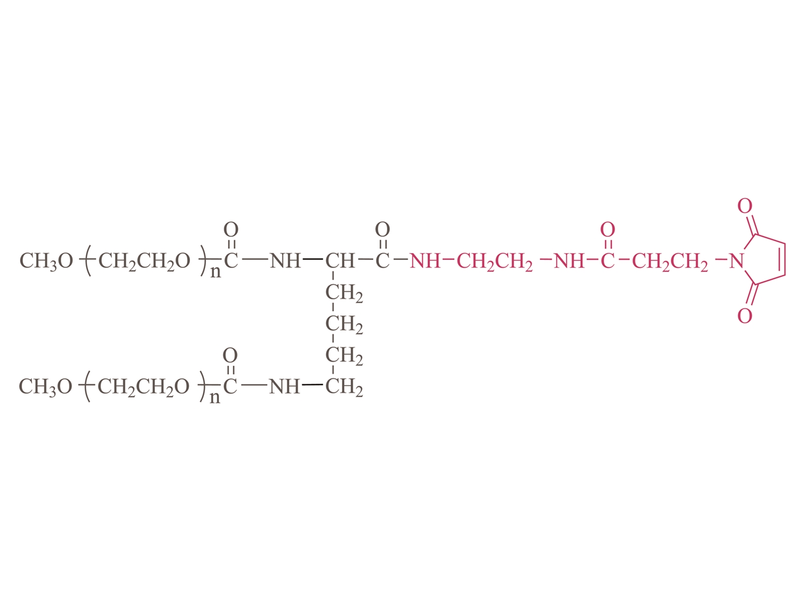 2-kol metoksipoli (etilen glikol) maleimid (LYS01) [2-Arm PEG-MAL (LYS01)]