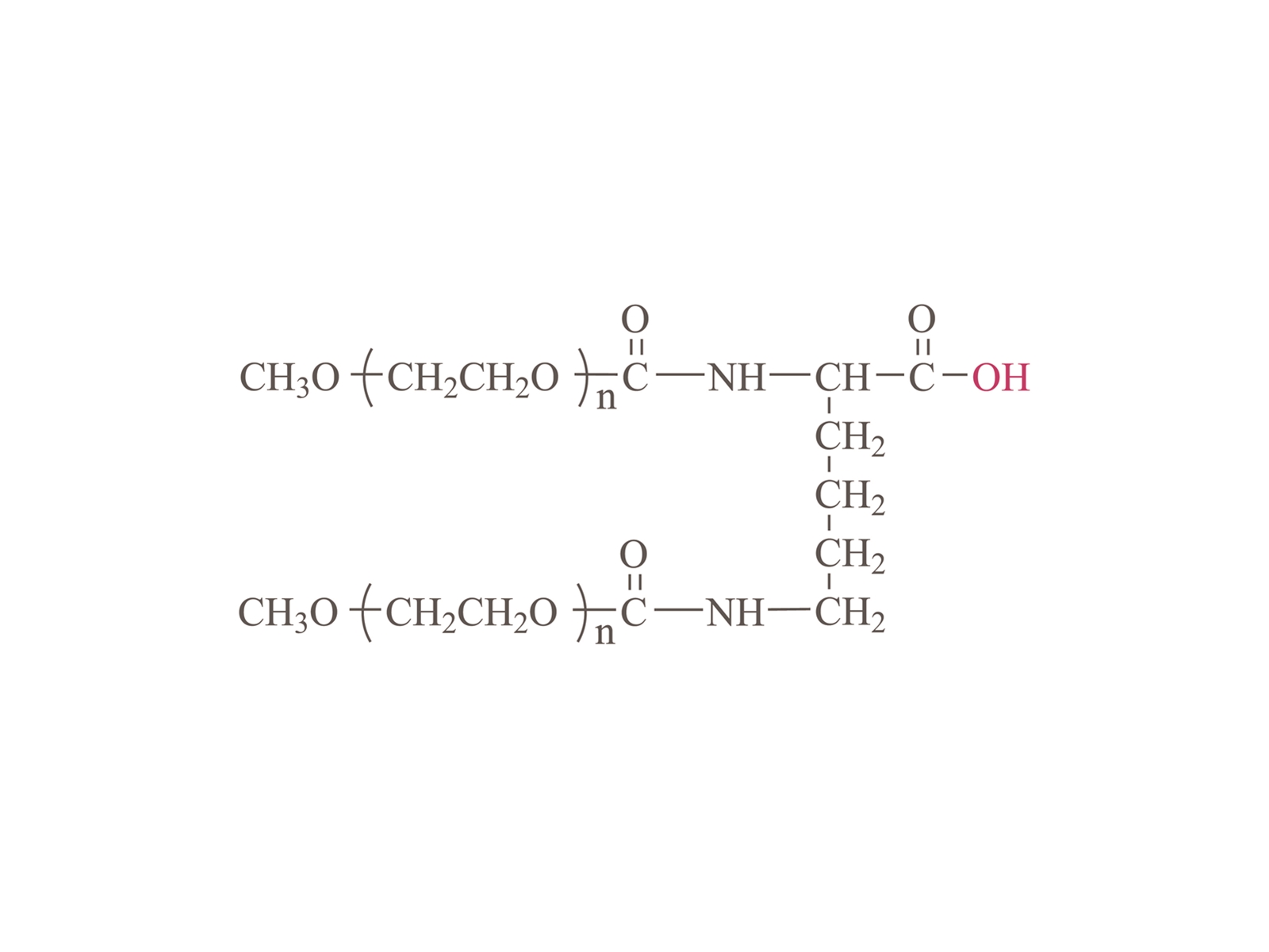 2-kol metoksipoli (etilen glikol) karboksilik asit (LYS01) [2-Arm PEG-COOH (LYS01)]