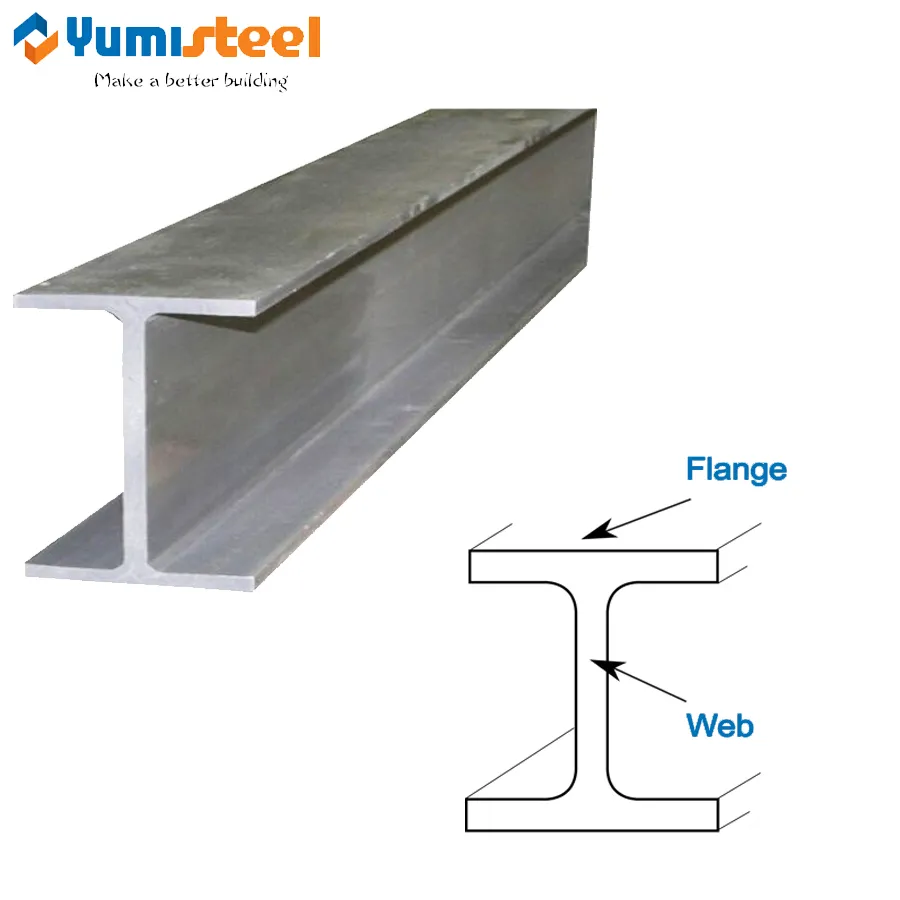 Çelik yapı için EN standartları yumuşak çelik evrensel kiriş