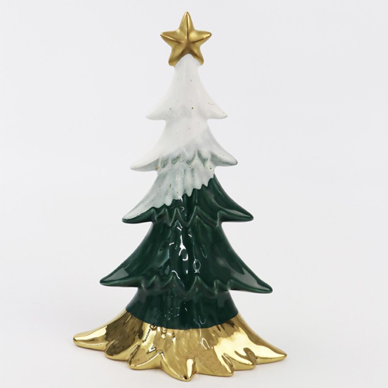 2020 Aile Dekorasyon Hediye Masa Seramik Noel Ağacı