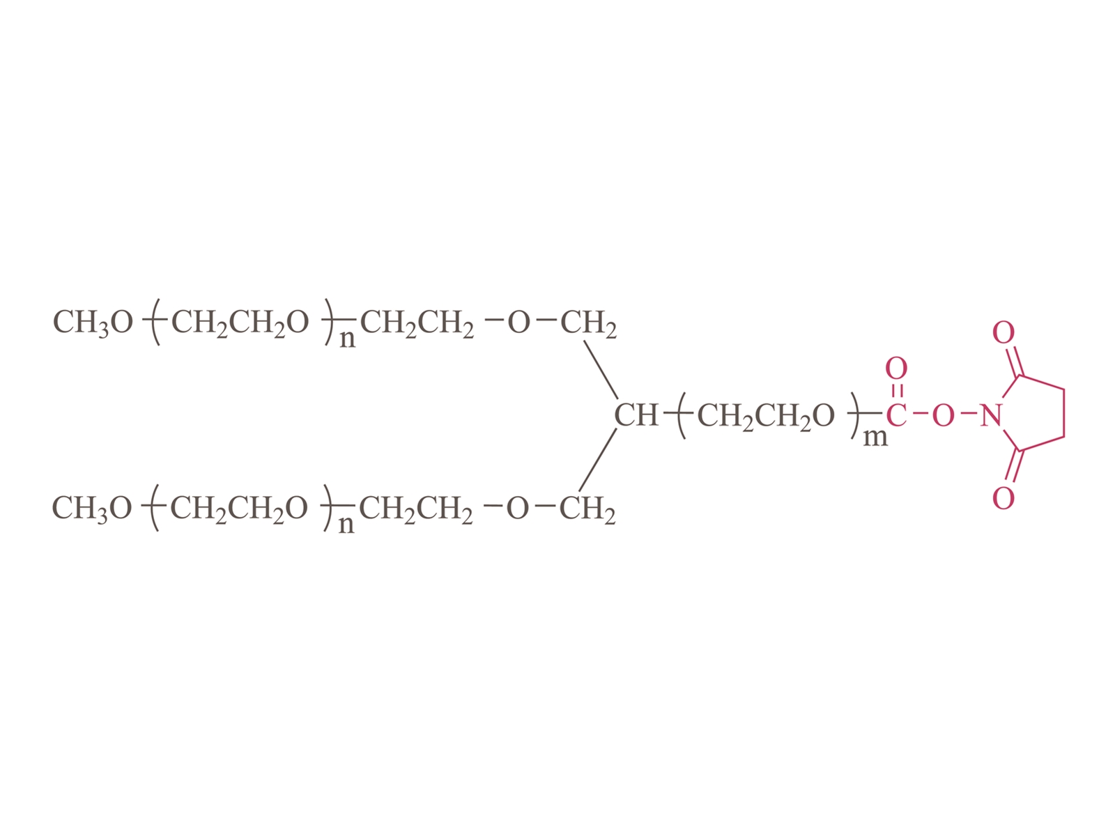 Y-şekil Poli (etilen glikol) süksinimidil karbonat (Y1PT02) [Y-şekil PEG-SC]