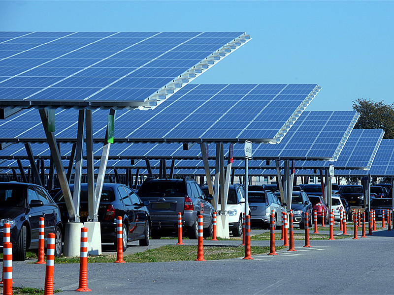 Yüksek kaliteli güneş carport montaj sistemi çelik çerçeve güneş gölgelik