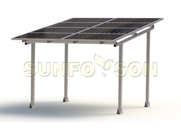 Sunrack Solar Carport Montaj Yapısı