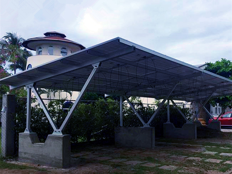 Güneş Carport PV Montaj Yapısı