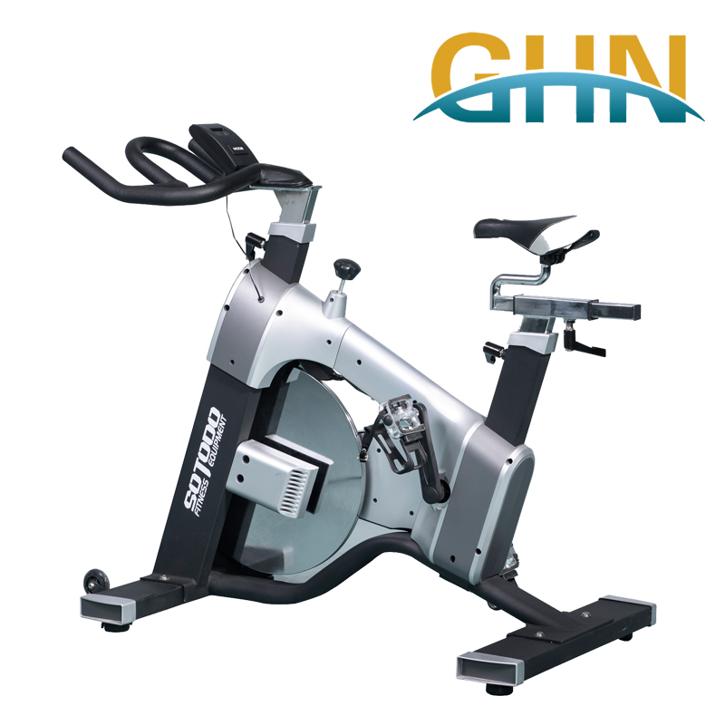 Ticari egzersiz iplik bisiklet fitness ekipmanları spin bisiklet spor makinesi 9.2x6