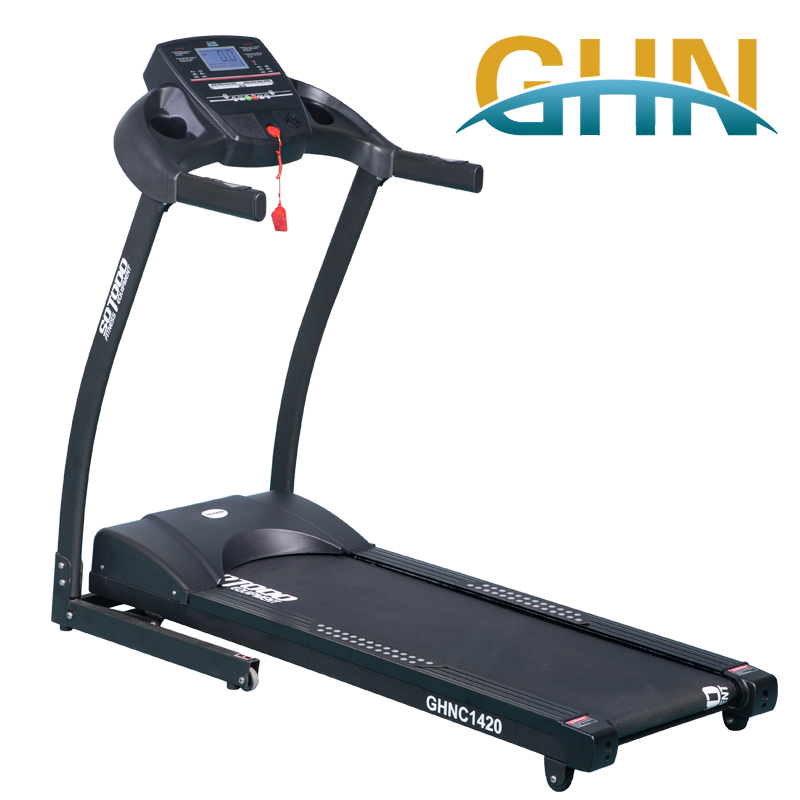 Sıcak Satmak 1.5HP Ev Gym Koşu Koşu Fitness Makinesi Spor Egzersiz Eğitim Ekipmanları Koşu Bandı Oto Eğimli C1420 ile