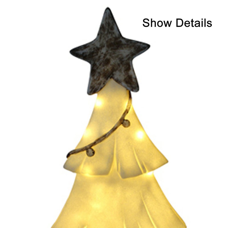 Kumtaşı, Noel için Üst Yıldız ile Işık Ağacı lambalar