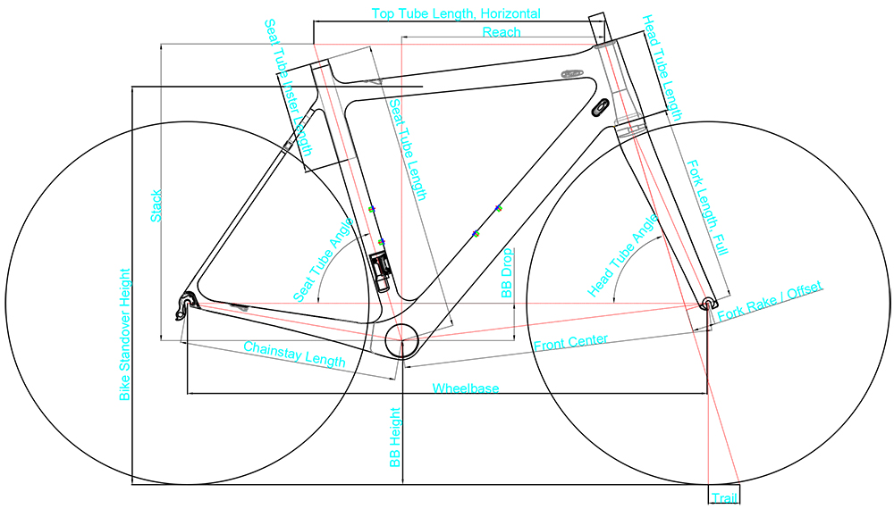 ORNAN R602-C Karbon Yol Bisikleti Jant Fren Çerçevesi