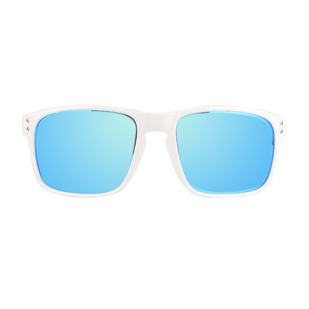 Kare Renkli Sürüş Güneş Gözlüğü Polarize Gözlük Açık Spor Güneş Gözlüğü Erkekler Plastik İş Adamları CE UV400
