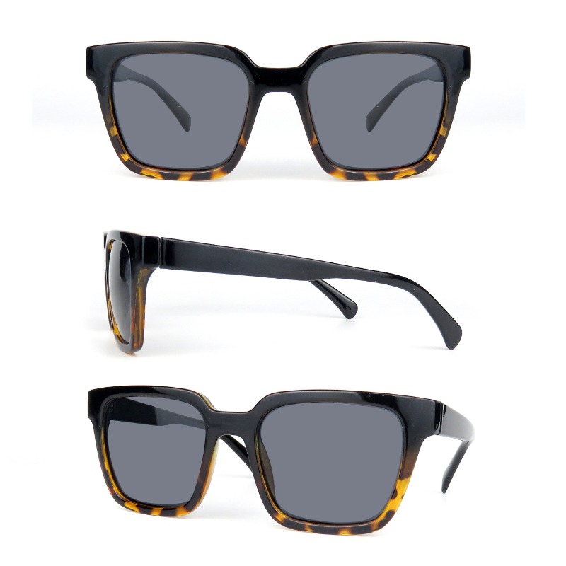 Yarı fiyatına promosyon güneş gözlüğü UV400 toptan özel logo moda güneş gözlükleri 2022 kadın düz kare gözlük