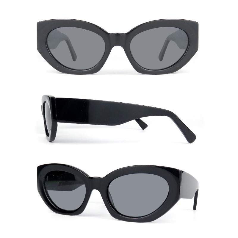 2022 Yeni Özel logo marka güneş gözlüğü Toptan Shades Kadın Moda Trendi Erkekler Lüks Asetat Çerçeve Güneş Gözlüğü