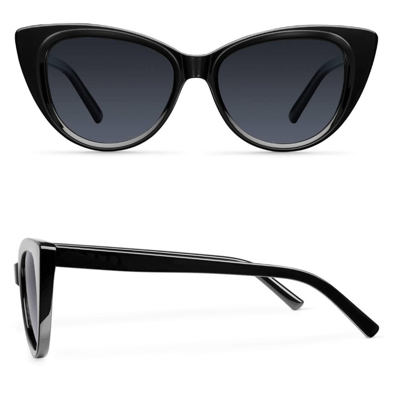2022 Yeni Özel Logo Üreticisi Shades High end Lüks Kedi Gözü Plastik Çerçeve güneş gözlüğü Kadın Erkek Moda Trendy Güneş Gözlüğü