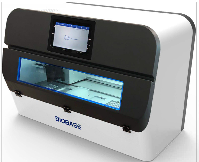 Yüksek Hassasiyetli Otomatik Nükleik Asit Ekstraksiyon Sistemi BK-HS96 Ekstraksiyon Kiti Hızlı Hızlı Manuel PCR için Tek Adımlı Nükleik Asit Serbest Bırakıcı 80 Test/kit