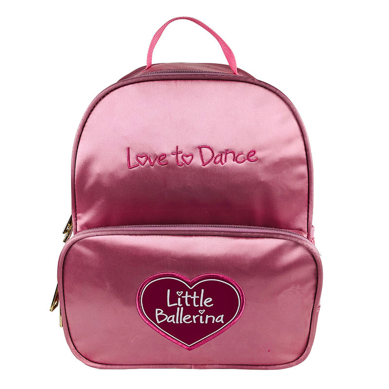 Kızlar için pembe çocuk okul sırt çantası çantası