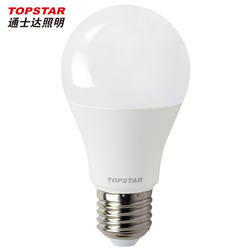 Topstar muhafaza E27 2.5W 4.5W 8W enerji tasarruflu ampul 9 Watt LED lamba 12w 15w 18w 21w ışık iki renk seçeneği mevcuttur