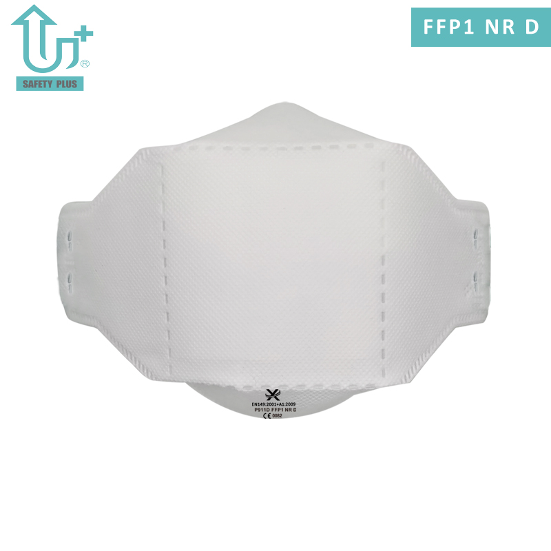 Yüksek Kaliteli Fabrika Düz Saç 5 Katmanlı Dokunmamış FFP2 Nrd Filtre Sınıfı Yetişkin Solunum Toz Maskesi