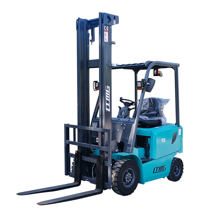 Çin LTMG Düşük Maliyetli Tüm Yol 1,5 ton 2ton 2,5 ton 3ton 5 ton lityum pil tam otomatik Elektrikli Forklift Fiyatı
