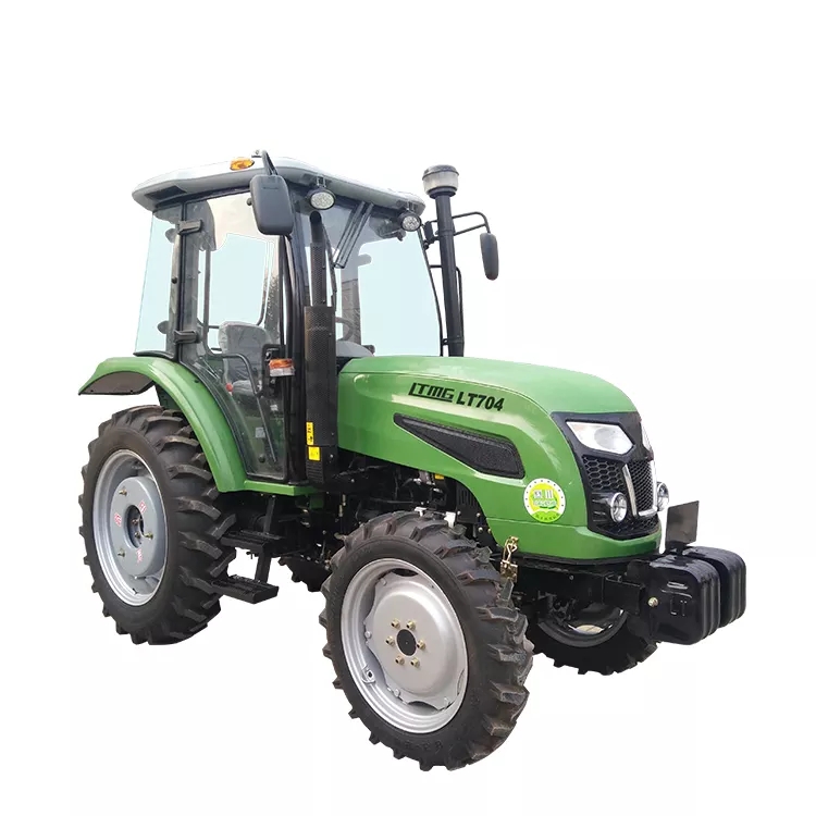 LTMG 4X4 tekerlekli 4WD 40hp 50hp 60hp 70hp 90hp 100hp traktör ön yükleyici çiftlik traktörü fiyat bahçe traktörü isteğe bağlı parçalar ile