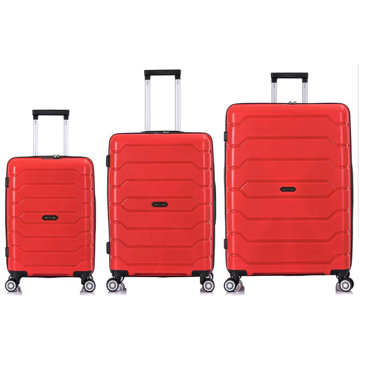 3 Adet Seyahat Setleri özel bagaj çantası seyahat toptan Polipropilen Bagaj