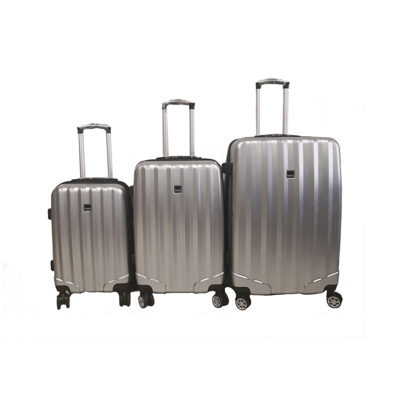 ARLOGOO Seyahat Bavul Bagaj Arabası Seti Bavul 3 parça Arabası Bagaj Seti