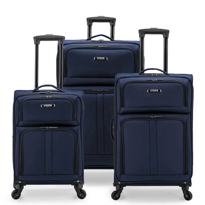 2022 Yüksek kaliteli Naylon Kumaş bagaj yumuşak bagaj seti seyahat bavul çantaları