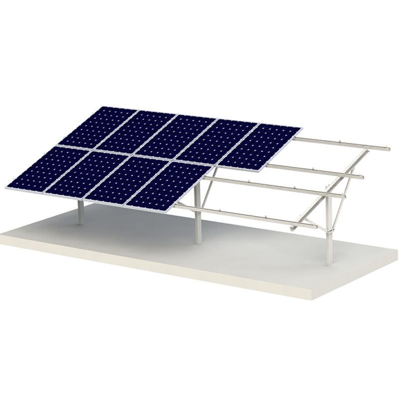 Ticari veya tarımsal güneş çiftliği için sıcak satış alüminyum zemin kazık güneş montaj sistemi