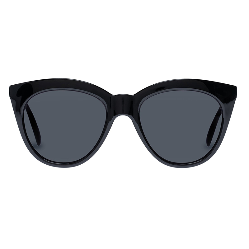 Modern cateye şekilli tasarım güneş gözlüğü siyah-5352