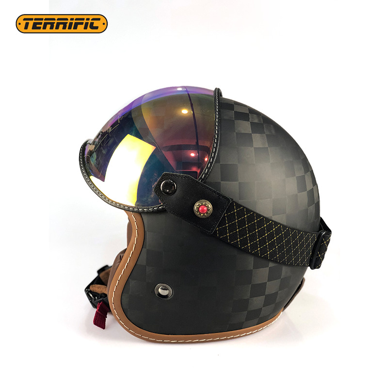 Serin tasarım kafatası viking graffito tarzı ABS malzeme bisiklet ışığı motokros motosiklet kaskı