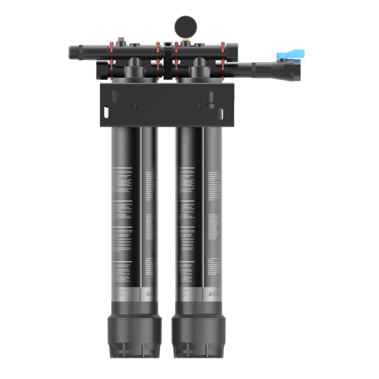 İki aşamalı ACF su filtreleme sistemi