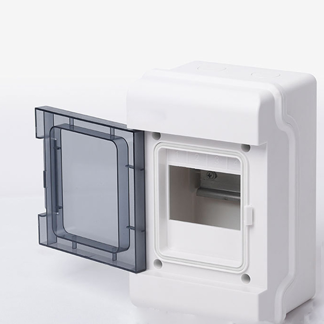 Dış Mekan IP67 GNB-F01 6 yollu su geçirmez Elektrikli Plastik dağıtım kutusu, mcb kontaktörü için bara kullanımı