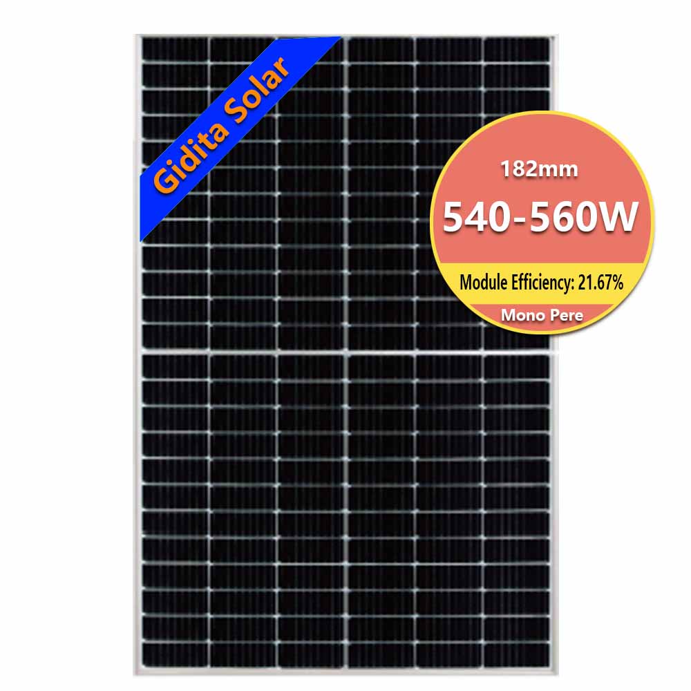 Dış Mekan Güneş Paneli, Yarım Hücreli Monokristal Güneş Paneli, 540W 545W 550W 560W Güneş Paneli