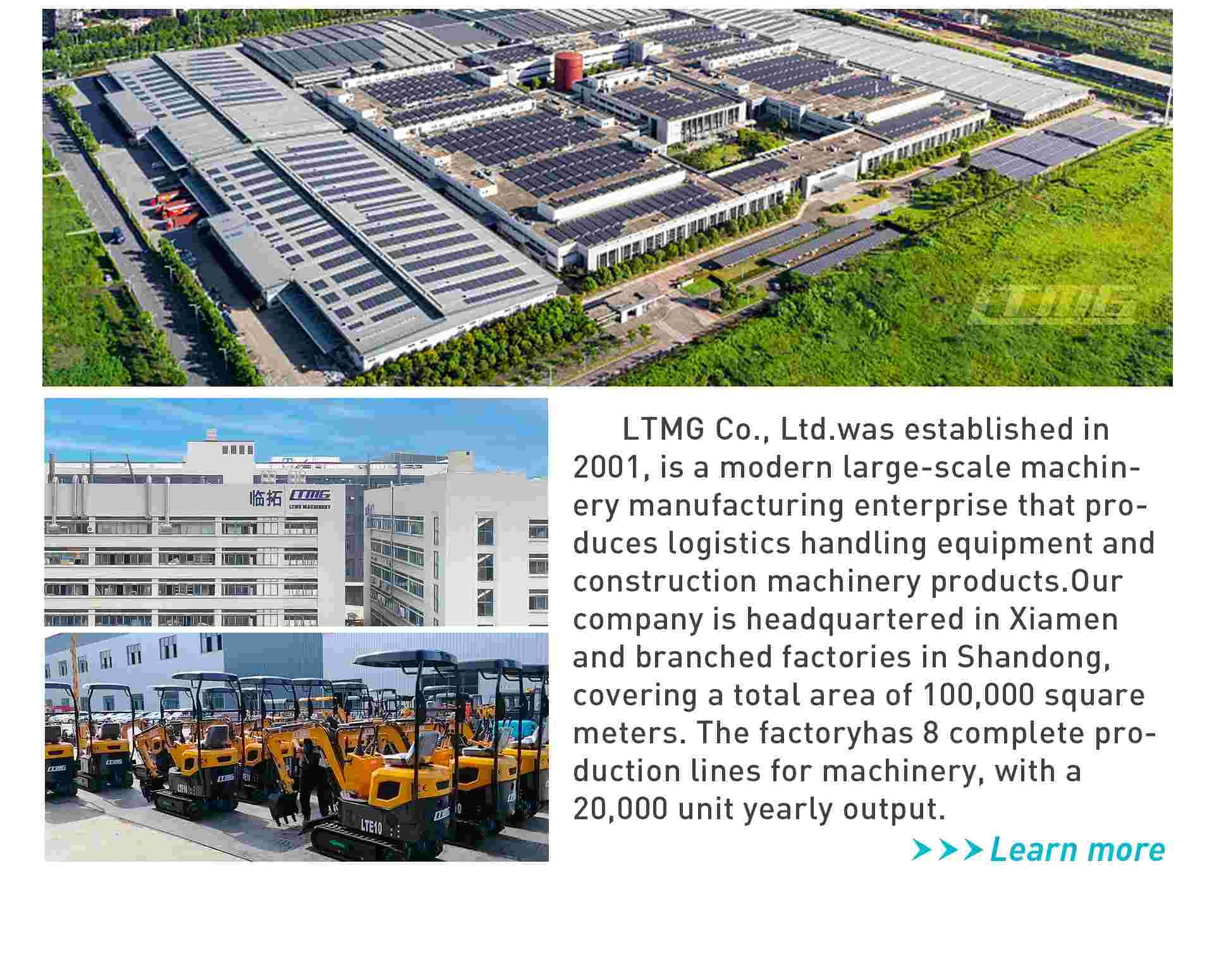 tracked digger factory